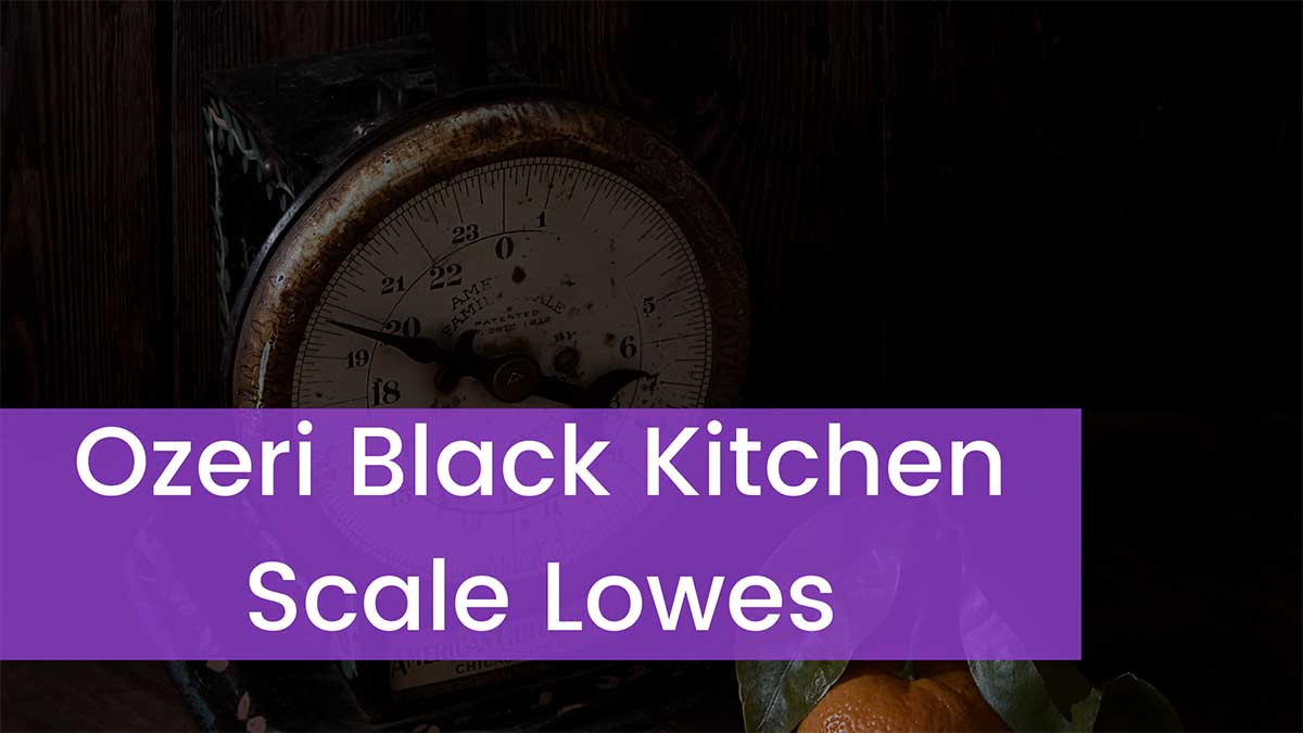 You are currently viewing Top 5 Best Ozeri Black Kitchen Scale Lowes 2023